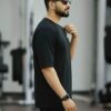 WMFOB_Kokushibo_1771567278030_k780et2kl5tpxir.jpg Mens Oversized Black Anime Warrior Graphic T-Shirt | Dark Manga Back Print | Premium Loopknit Cotton 240 GSM | Japanese Streetwear Style Tee