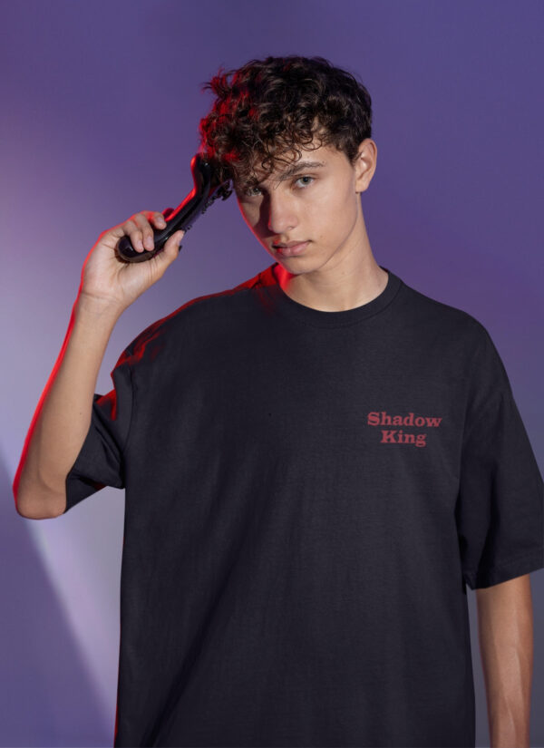 WMFOB_Shadow_King_1768043652097_6ga2no95gfik8e0.jpg Men’s Oversized Black Shadow King T-Shirt – Loopknit Cotton 240 GSM Streetwear Fit