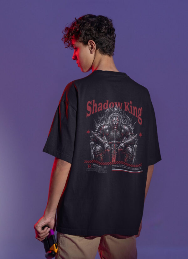 WMFOB_Shadow_King_1768043669059_hlwpevb50m5wew2.jpg Men’s Oversized Black Shadow King T-Shirt – Loopknit Cotton 240 GSM Streetwear Fit