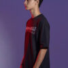 Men’s Oversized Black Smoking Kills T-Shirt – Loopknit Cotton 240 GSM Streetwear Fit