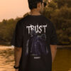 WMFOB_Trust_Nobody_1768043713394_ilc79m351pyb6fj.jpg Black Oversized Streetwear T-Shirt for Men | Trust Nobody Graphic Back Print | Loopknit Cotton 240 GSM