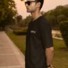 WMFOB_Trust_Nobody_1768043729043_vy5kbs6u794due8.jpg Black Oversized Streetwear T-Shirt for Men | Trust Nobody Graphic Back Print | Loopknit Cotton 240 GSM