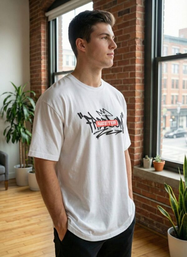 WMFOW_Freedom_Raffter_1771571412238_qes5w16iql4zb0b.jpg Men Freedom Graphic Oversized T-Shirt | Urban Streetwear Cotton Tee | Raffter Edition