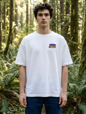 WMFOW_Just_Money_1770967537999_pnfhv328iixs219.jpg Just Money Oversized Men T-Shirt | Bear Cash Graphic Back Print | White