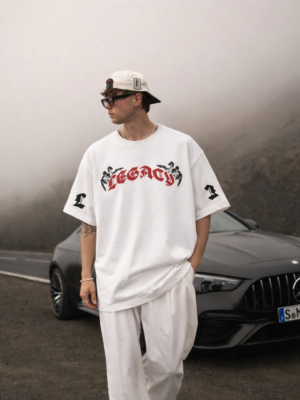 WMFOW_Legacy_1772783830557_9l3f47oylibmpy9.png Men's Oversized White Graphic Printed T-Shirt | Gothic Text Back Print | Streetwear Casual Cotton Tee