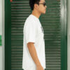 Reality Is Not Real Oversized White T-Shirt | 240 GSM Loopknit Cotton DTF Print Casual Streetwear Tee