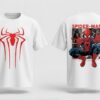 Men's Superhero Graphic Oversized T-Shirt Iconic Spider Back Print | Premium Loopknit 240 GSM Cotton | Bold Streetwear Fit