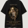 Ratan Tata Motivational Printed Oversized T-Shirt for Men | Premium Loopknit Cotton 240 GSM | Black Oversized T Shirt | Inspirational Quote Streetwear Casual Wear for Men | by Giftspeaks