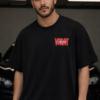 Men's Cricket Legend Graphic Oversized T-Shirt | Bold Victory Back Print | Premium Loopknit 240 GSM Cotton | Statement Streetwear Fit