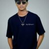WMION_M_S_DHONI_1768043729067_dquw9qgt5hbz44u.jpg Captain Cool Graphic T-Shirt for Men | M.S. Dhoni Inspired Back Print Oversized T-Shirt | Navy Blue Cricket Fan T-Shirt for Boys & Men | Premium Cotton by giftspeaks