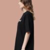 Women Oversized Graphic T-Shirt | Angel Elegance Back Print | Loopknit 240 GSM Heavyweight Streetwear Tee