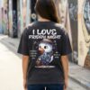 WWFOB_I_Love_Friday_Night_1770966027586_ixrdrpke0jrpaet.jpg Women Oversized Graphic T-Shirt | I Love Friday Night Print | Cute Cartoon Back Design | Loopknit 240 GSM Cotton | Relaxed Fit Casual Tee