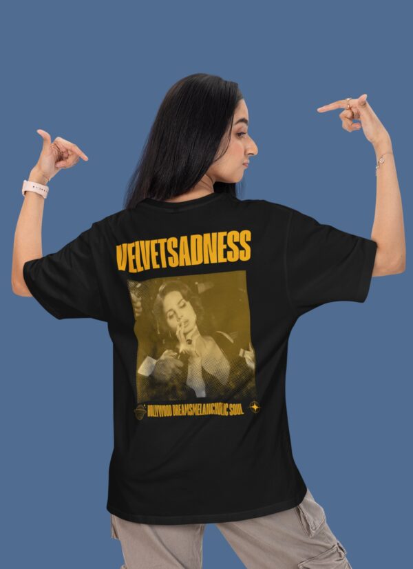 WWFOB_Lana_Del_Rey_1768043808851_54kzxx4tgwnkwax.jpg Velvet Sadness Oversized T-Shirt for Girls & Women – Hollywood Aesthetic Graphic Tee | Vintage Streetwear