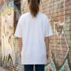 Iced Coffee Club Women Oversized T-Shirt | Minimal Coffee Graphic Print | White