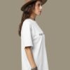 WWFOW_The_Wednesday_2_0_1768043807192_ttaa9qbv1wsndul.jpg White Oversized Gothic Aesthetic T-Shirt for Women | Dark Mood Back Artwork Loopknit Cotton Tee 240 GSM