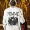 FEMME Graphic Sweatshirt for Women | Premium 300 GSM Fleece | Traditional Fusion Style | by giftspeaks
