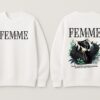 FEMME Graphic Sweatshirt for Women | Premium 300 GSM Fleece | Traditional Fusion Style | by giftspeaks