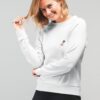 Poison Rose Graphic Sweatshirt for Women | Premium Streetwear Back Print Sweatshirt | Casual Winter Wear Oversized Sweatshirt by giftspeaks | White