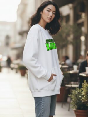 WWFSW_Kate_1768043714586_huij004gzf0p48t.jpg Kate Anime Graphic Sweatshirt for Women | White Regular Fit Sweatshirt | Back Print Anime Streetwear Design | Fleece 300 GSM | Giftspeaks