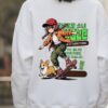Kate Anime Graphic Sweatshirt for Women | White Regular Fit Sweatshirt | Back Print Anime Streetwear Design | Fleece 300 GSM | Giftspeaks