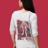 Soccer Spirit Anime Sweatshirt for Women | White Fleece Cotton 300 GSM Streetwear Crewneck