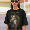 Ratan Tata Motivational Printed Oversized T-Shirt for Women | Premium Loopknit Cotton 240 GSM | Black Oversized T Shirt for Girls | Inspirational Quote Casual Streetwear | by Giftspeaks