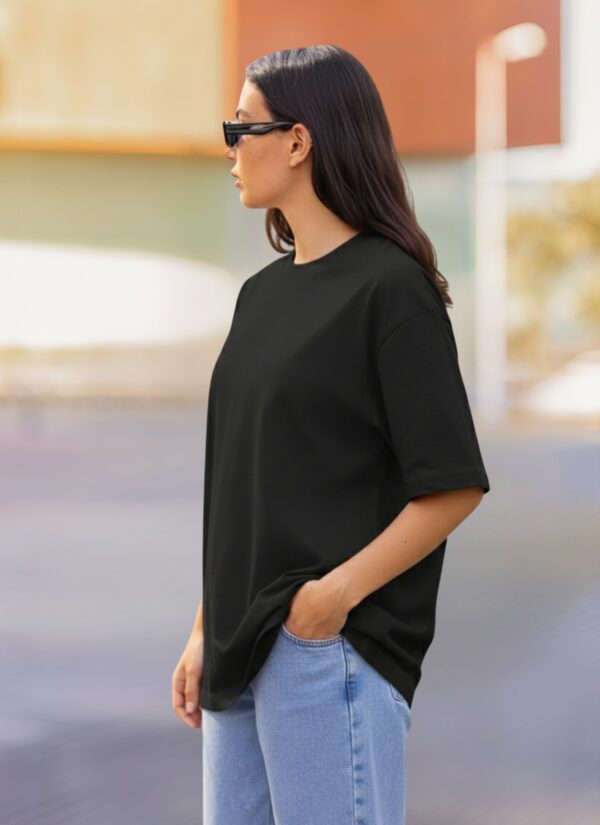WWIOB_Talwinder_1768043697055_51dxd4asukd3x21.jpg Talwinder Skull Graphic Oversized Black T-Shirt for Women | Back Print Streetwear Cotton Tee | Punjabi Hip Hop Style | Giftspeaks