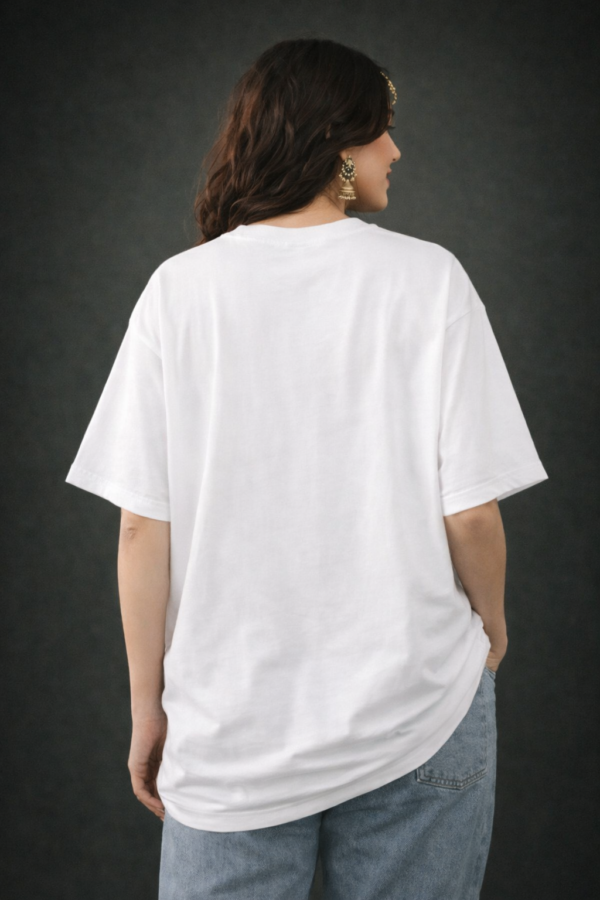 WWIOW_Hanuman_777_1776158492752_ryy3b0joe8qh65l.png Womens Oversized White Graphic T-Shirt Spiritual Front Print Casual Wear