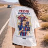 WWIOW_PEDRI_GONZALEZ_1776158324410_o6sgmpgfer7qyyd.png Womens Oversized White Graphic T-Shirt Football Player Back Print Casual Wear
