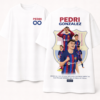 WWIOW_PEDRI_GONZALEZ_1776158451189_wmhhezss4fpcd97.png Womens Oversized White Graphic T-Shirt Football Player Back Print Casual Wear