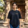 WWROB_Kalki_1770961369932_a4bpslwreolc2jc.jpg Womens Oversized Graphic T-Shirt | Kalki Warrior Back Print | Mythology Inspired Design | Loopknit 240 GSM Cotton | Relaxed Streetwear Fit