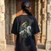 WWROB_Kalki_1770961742610_wx3nti6g8lox8h3.jpg Womens Oversized Graphic T-Shirt | Kalki Warrior Back Print | Mythology Inspired Design | Loopknit 240 GSM Cotton | Relaxed Streetwear Fit