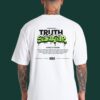 WhatsApp Image 2026-07-18 at 12.03.02 PM (1) Men Oversized Streetwear T-Shirt | Truth Seeker Typography Print | Loopknit 240 GSM Heavyweight Graphic Tee