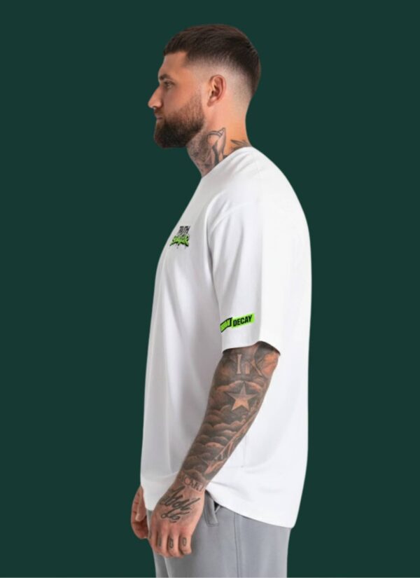 WhatsApp Image 2026-07-18 at 12.03.02 PM (2) Men Oversized Streetwear T-Shirt | Truth Seeker Typography Print | Loopknit 240 GSM Heavyweight Graphic Tee