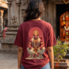 Y3Vxk1a_LPA02JX3CJ_2026-05-08_1.png Unisex Oversized Hanuman Graphic Printed T-Shirt for Men & Women | Spiritual Devotional Back Print Oversized Tee | Maroon Half Sleeve Loose Fit Streetwear T-Shirt | Loopknit 240 GSM Premium Cotton Casual Wear