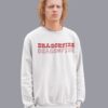 YndgMR_7_O2N0CH9530_2026-01-30_1.jpg Dragonfire Graphic White Sweatshirt for Men | Mythical Dragon Back Print Streetwear Sweatshirt | Premium Fleece 300 GSM | By Giftspeaks