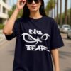 cAW0rmFu_5XLY1D1PJW_2026-05-25_1.jpg Women's Oversized No Fear Graphic Printed T-Shirt | Trendy Navy Blue Typography Streetwear Baggy Tee for Girls & Women | Casual Drop Shoulder Half Sleeve Round Neck Fashion T-Shirt | Loopknit 240 GSM Premium Oversized Fit