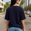 cAW0rmFu_F28YK5ZBCH_2026-05-25_2.jpg Women's Oversized No Fear Graphic Printed T-Shirt | Trendy Navy Blue Typography Streetwear Baggy Tee for Girls & Women | Casual Drop Shoulder Half Sleeve Round Neck Fashion T-Shirt | Loopknit 240 GSM Premium Oversized Fit