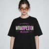 retouch_2026071713594053.jpg Women's Black Oversized Graphic T-Shirt Wear Your Heart on Your Sleeve Back Print | Premium Loopknit 240 GSM Cotton | Bold Pink & White Typography Design | Casual Streetwear Round Neck Tee for Daily Wear