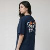 retouch_2026071715122808.jpg Shivaji Maharaj Oversized T-Shirt Women Navy Blue Marathi Typography Print | Loopknit 240 GSM Premium Streetwear