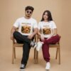 retouch_2026073011181037.jpg Some Bonds Never Fade Brother Sister Raksha Bandhan T-Shirt | Emotional Sibling Matching T-Shirt | Premium Meshknit 180 GSM Rakhi Gift