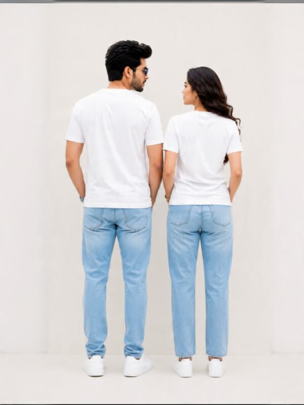 retouch_2026073012404636.jpg Raksha Bandhan Brother Sister Matching T-Shirt | Bhai Behan Rakhi Special Meshknit T-Shirt 180 GSM | Premium Unisex Printed Rakhi T-Shirt Gift