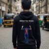 Believe Your Dream Football Graphic Black Hoodie for Men | Jersey No.11 Fan-Inspired Back Print | Premium Fleece 300 GSM | By Giftspeaks