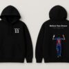Believe Your Dream Football Graphic Black Hoodie for Men | Jersey No.11 Fan-Inspired Back Print | Premium Fleece 300 GSM | By Giftspeaks
