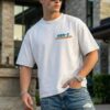 wtjRLw5F_GULDQJJWI8_2026-05-21_1.jpeg Mens White Oversized T-Shirt with Gen-Z Cockroach Back Print | Viral Streetwear Aesthetic Baggy Fit Tee for Men | Korean Fashion Inspired Drop Shoulder Half Sleeve Round Neck Oversized T-Shirt | Premium Loopknit 240 GSM