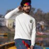 x_L4Ts0G_DUSP7R7HFW_2026-01-30_2.jpg Bad Luck Cool Bear Graphic White Sweatshirt for Men | Cartoon Streetwear Back Print | Premium Fleece 300 GSM | By Giftspeaks