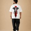 ChatGPT Image Sep 1, 2026, 03_28_43 PM Men's White Oversized T-Shirt with Lord Ganesha Graphic Print | 240 GSM Premium Loopknit Fabric | Front & Back Printed Half Sleeve Round Neck Loose Fit T-Shirt | Stylish Spiritual Streetwear Casual Tee for Men