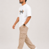 ChatGPT Image Sep 1, 2026, 04_57_02 PM Men's White Ganpati Graphic Oversized T-Shirt | Bappa Inspired Front & Back Print | Festive Street Style Half Sleeve Tee | Round Neck Loose Fit T-Shirt for Men