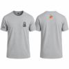 Regular Fit Grey Dryfit T-Shirt – 180 GSM Premium Activewear, Sports & Casual Round Neck Half Sleeve T-Shirt for Men & Women